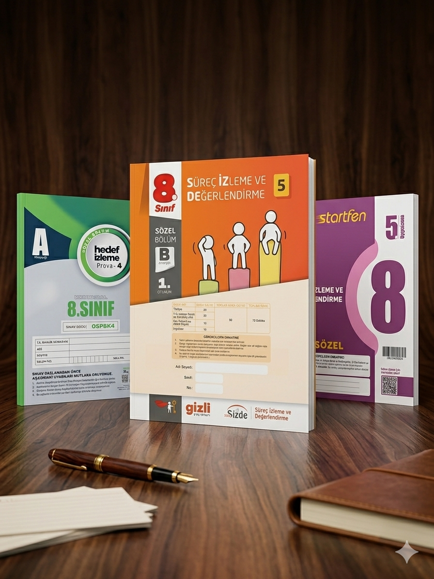 8. Sınıf LGS Deneme Sınavı 3 Adet (optik, Startfen, Gizli)